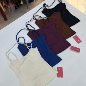 Cropped Corset Poliamida Bia