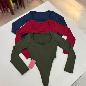 Body Cavado Manga Longa Suplex