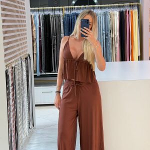 Calça Pantalona Viscolycra